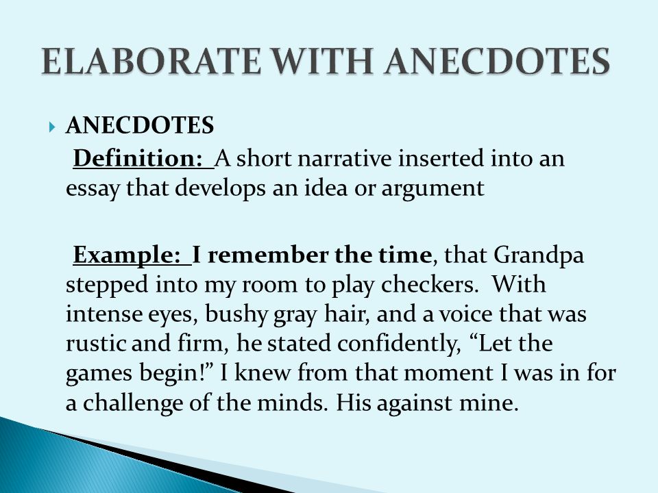 Anecdotes and Stories | inspirational Anecdotal Short Stories